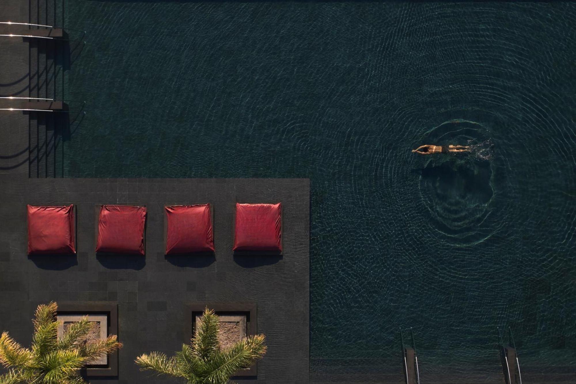 Minos Palace Resort - Adults Only آغيوس نيكولاوس المظهر الخارجي الصورة The pool at the hotel